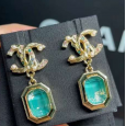 2023 C 18K Gold Turquoise Earrings